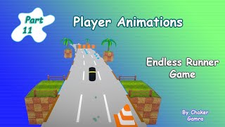 Unity Endless Game - Part 11: Wheel Animation (idle, roll, jump) screenshot 2