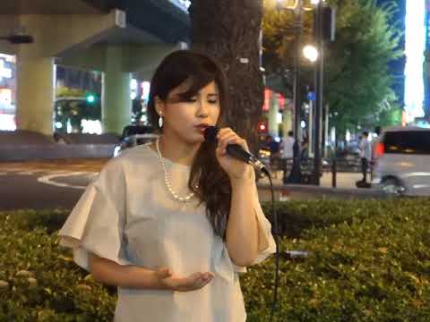 歩生(アイ)「Let it fly」(Leola)、難波周辺、１８.０７.２２