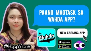WAHDA APP | PAANO MAGTASK SA WAHDA⁉️ Cocodp