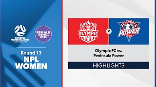 NPL Women Round 13 - Olympic FC vs. Peninsula Power Highlights by Football Queensland 47 views 2 days ago 3 minutes, 15 seconds