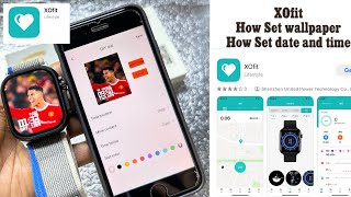 Xofit Application-how Set wallpaper-how set date and time -how set time format-how download photos- screenshot 1