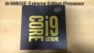 9980XE Core i9 intel 18 Cores 36 Threads Processor Unboxing