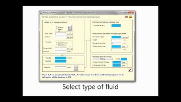 FlPac.Example of pressure drop calculation