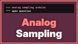 Arduino: Sampling Rate of Arduino Uno