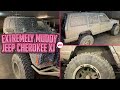 Deep Cleaning an EXTREMELY MUDDY Jeep Cherokee XJ! | Insane Disaster Detail Transformation!