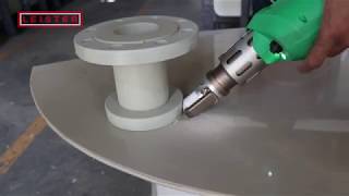 Welding Pipe Flanges with Leister Fusion 1