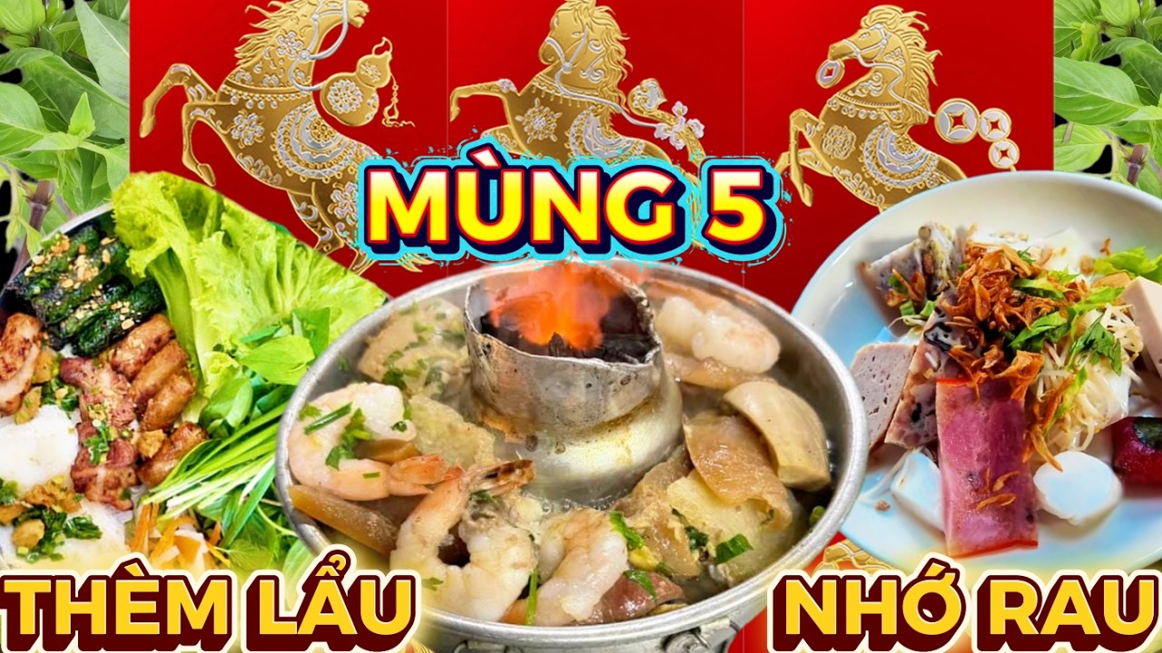 MỒNG 5 TẾT! NHỚ: LẨU ĐẦU CÁ DÂN ÍCH Q5- BÚN THỊT NƯỚNG Q1- BÁNH ƯỚT/BÁNH CUỐN XÓM ĐẤT! Saigon’s Best