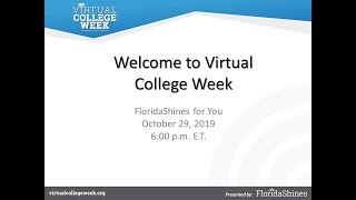 Virtual College Week: FloridaShines for You