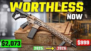 12 Guns That CRASHED in Value in 2026 β Hereβs Why