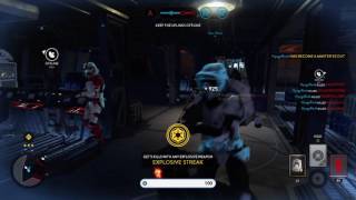 Star Wars Battlefront thermal imploder penta kill