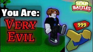 How EVIL Are You In Slap Battles?