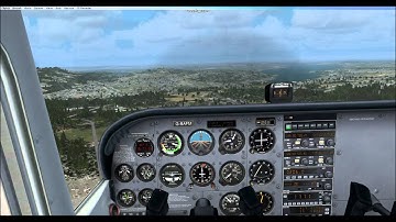 MilAirSim Elementary Training Cessna Circuit