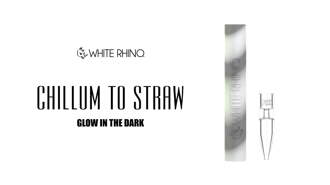 How To Use Chillum To Straw Glow In The Dark Quartz