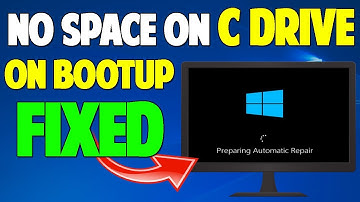 Free up disk space on C drive - Computer Won