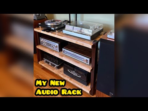 audio gear rack