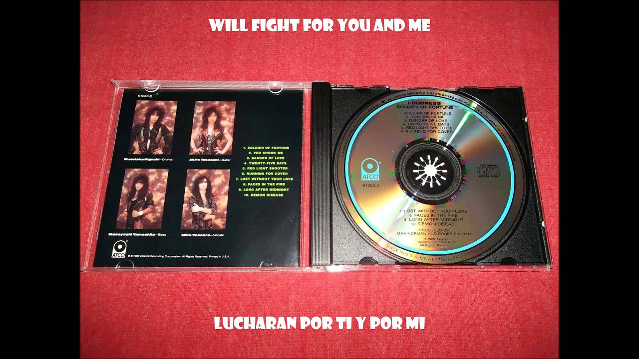 Loudness Demon Disease w/lyrics (subtitulos en español)