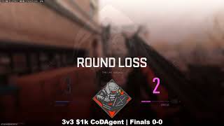 Map 1 of $1k CoDAgent Finals w/ @7Heis @PaulEhx vs FUFA Gravatism Liam