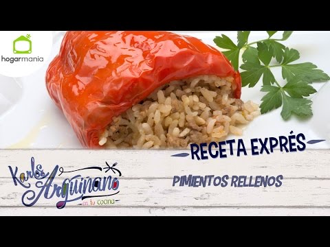 Receta de Pimientos rellenos por Karlos Arguiñano