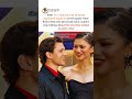 Tom Holland & Zendaya’s chemistry has fans melting #zendaya #tomholland