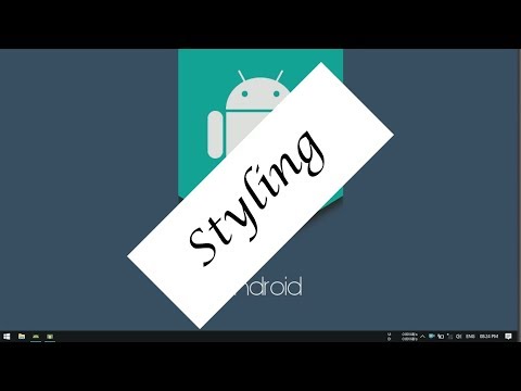 Android Tutorial (Kotlin) - 47 - Styling