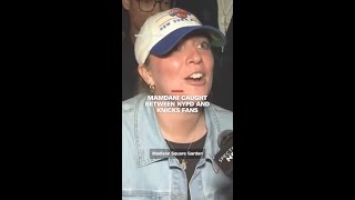 Mamdani caught between NYPD and Knicks fans
