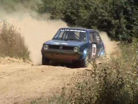 VW golf 1 rally Somogyhatvan Fenyvesi-Koszegi - YouTube