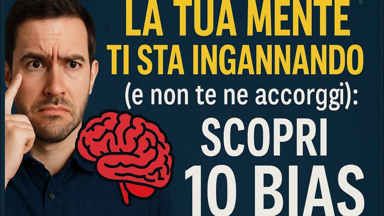La TUA mente ti STA INGANNANDO (e non te ne accorgi) scopri i 10 Bias ...