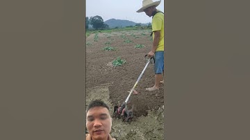 Chế Máy Cắt Cỏ Thành Máy Xới Đất #farming