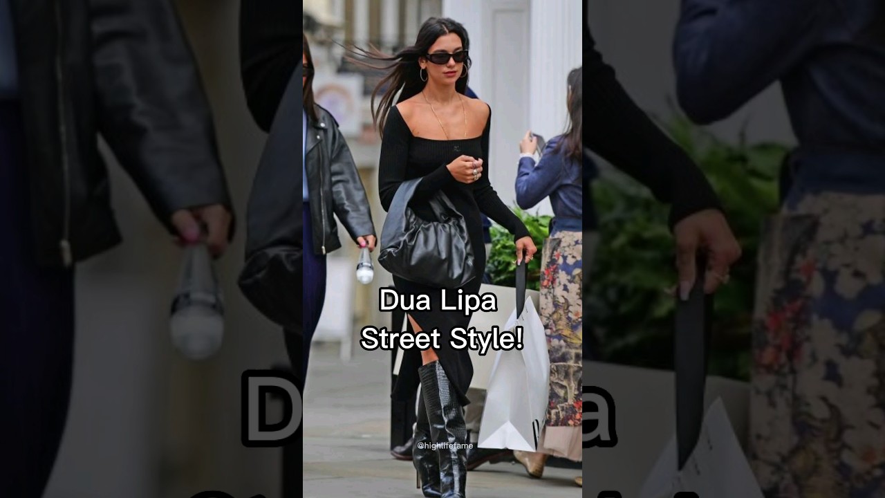 Dua Lipa's Street Style! 