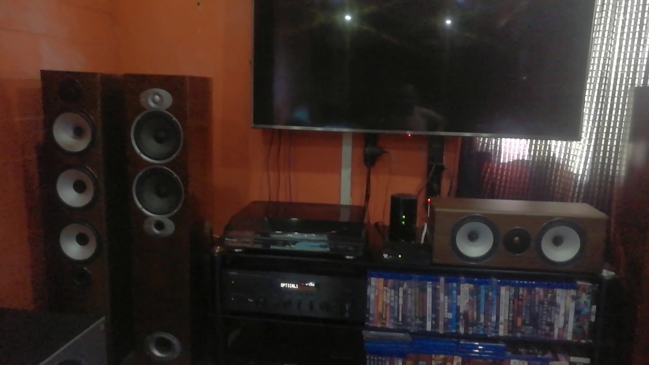 Nita Strauss + Yamaha RN602 + Polk RTi-A5 + Pioneer BDP-LX55