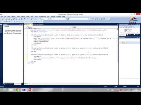 How to delete data in vb.net | ปุ่มลบข้อมูล vb