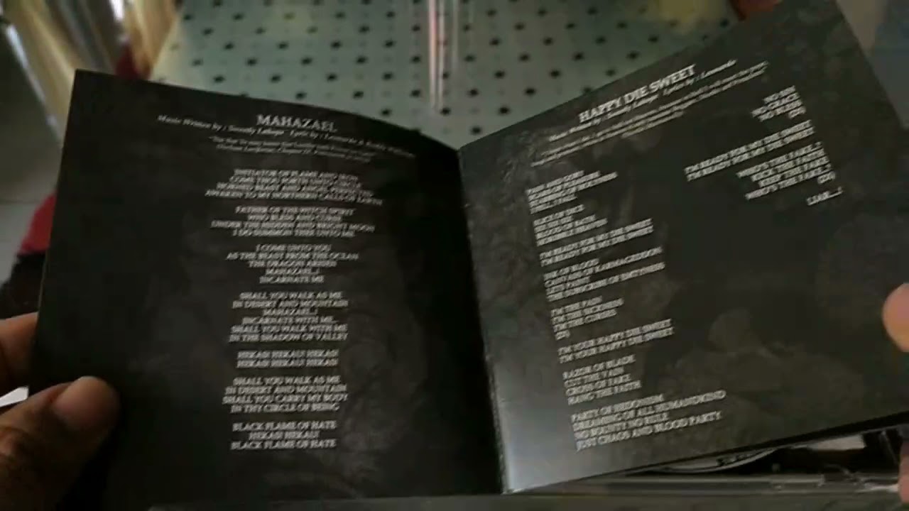 DURHAKA - GLORIAM AETERNUM LUCIFERI Album/// Dokumentasi Rilisan Fisik
