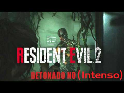 RESIDENT EVIL 2 REMAKE DETONADO DUBLADO NO INTENSO CLAIRE CENARIO B #08 ESTUFA CHEIO DE ZUMBI PLANTA