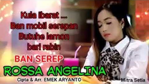 Tarling terbaru Ban serep video lirik   Rossa Angelina 2021 karya Emek Aryanto