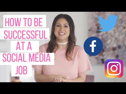 How to be Successful at a Social Media Job! | The Intern Queen