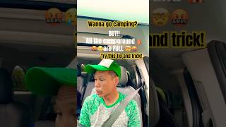 How to book a campground￼ without a reservation￼ hack #howto #camping #campground #roadtrip #travel