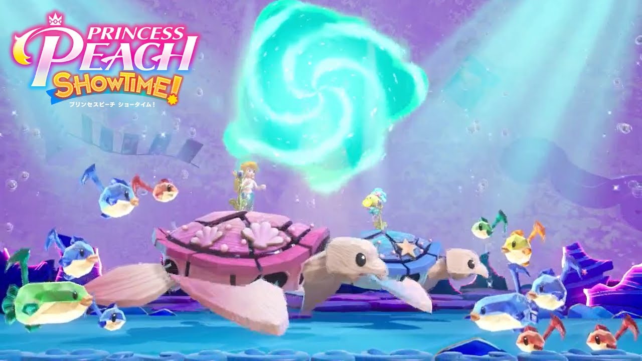 Princess Peach Showtime! Commentary Mermaid Peach-2 Mermaid Peach
