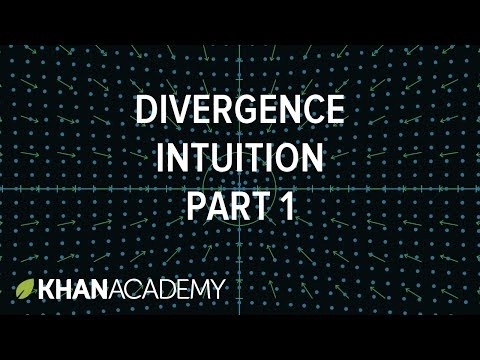 Divergence intuition, part 1