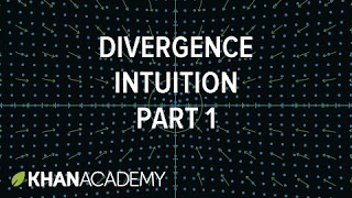 Divergence intuition, part 1