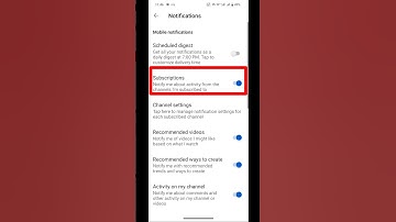 How to OFF YouTube Subscriptionnotifications #shorts