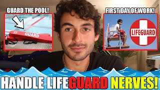 HOW TO NOT BE NERVOUS AS A LIFEGUARD! (*DO THIS TO FIX AT WORK*)