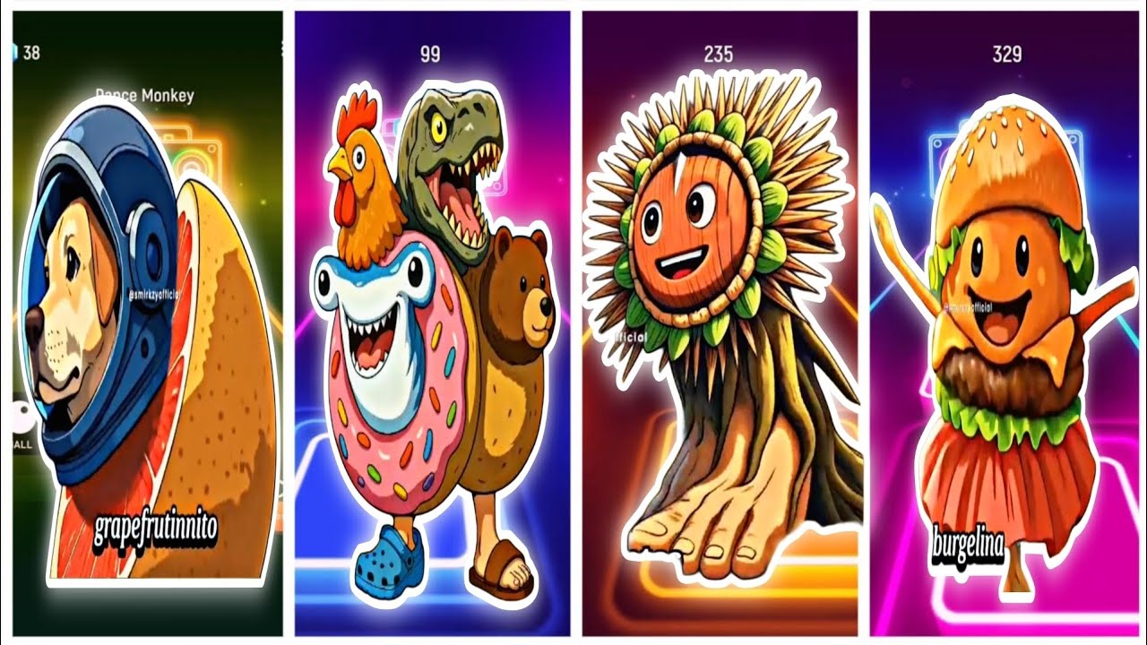 Tiles hop dansing. Italian brianrot heroes dansing to the tiles hop. Who is better? 