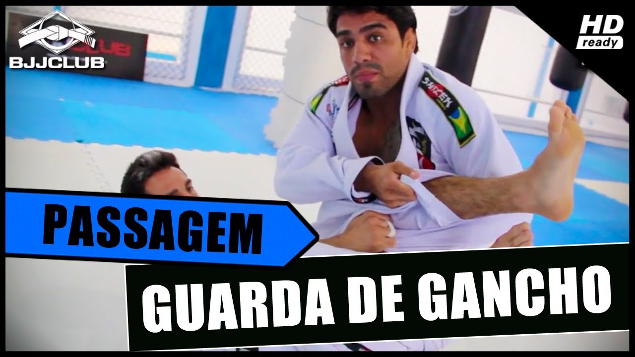 Jiu-Jitsu - Passagem de Guarda de Gancho - Stefano Corrêa - BJJCLUB