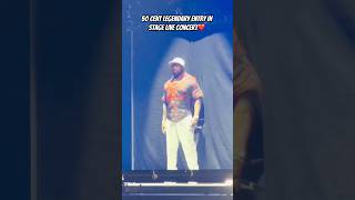 50 cent legendary entry in stage live concert❤️ #rap #50centrap #gangstarr #rapgame #50cent #rapper