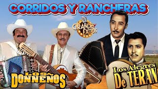 Los Alegres de Teran y Los Donneños Mix Corridos y Rancheras - Éxitos Inolvidables