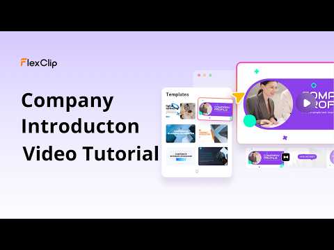 How to Create Company Introduction Videos Easily ✨ | FlexClip Use Case Series #27