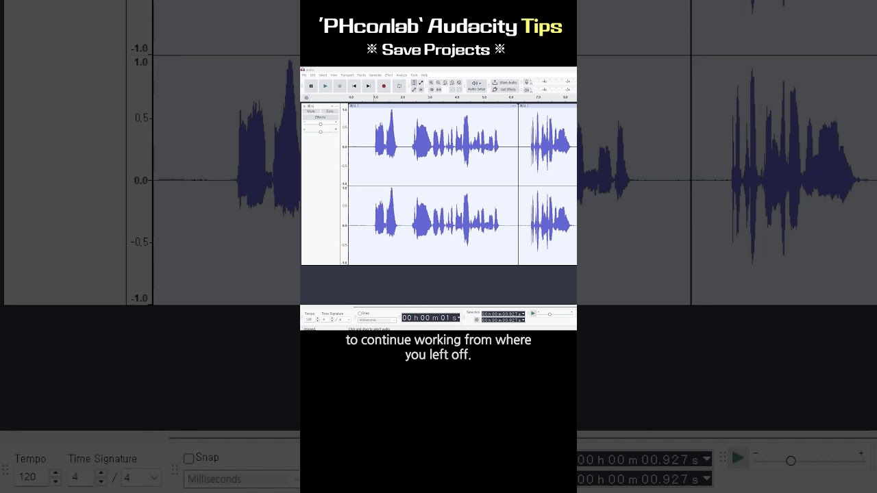 STOP Using "Save Project As" in Audacity! (You'll Lose Your Work!) 