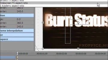 How to render videos in Sony Vegas Pro 9 or 8 Widescreen