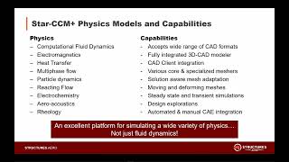 Introduction to Simcenter STAR CCM+ Webinar