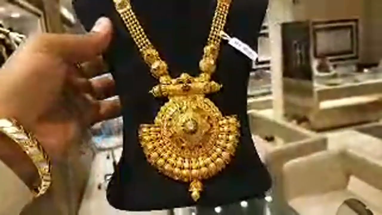 Gold jewelry design @Gold Aravind (Geetanjali Jewellers) is live
